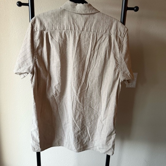 Rhythm Light Brown Casual Button Down Shirt - Picture 3 of 3